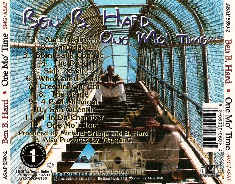 Ben B. Hard - One Mo' Time: CD | Rap Music Guide